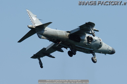 2005-07-15 Lugano Airshow 205 - Sea Harrier GR7